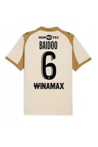 RC Lens Samson Baidoo #6 Jalkapallovaatteet Kolmaspaita 2025-26 Lyhythihainen